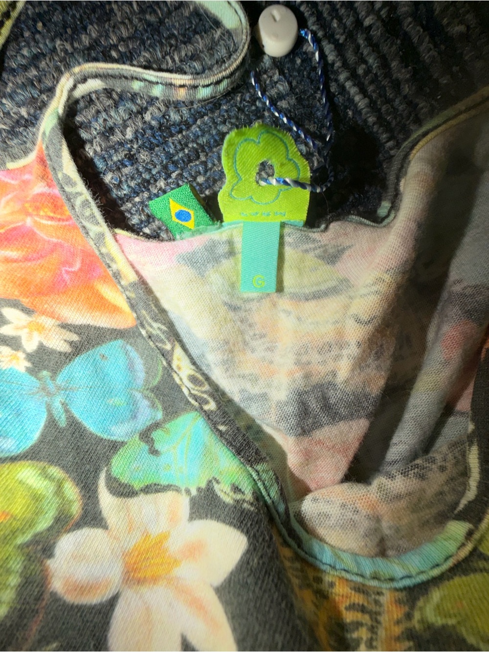 FARM Rio Floral Spaghetti-Strap Jumpsuit - Multi - Picture 6 of 7